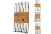 Theedoekset 3-delig 45x60cm 4 assorti