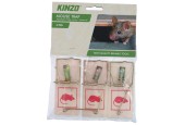 Kinzo Muizenval 3 stuks in zakje