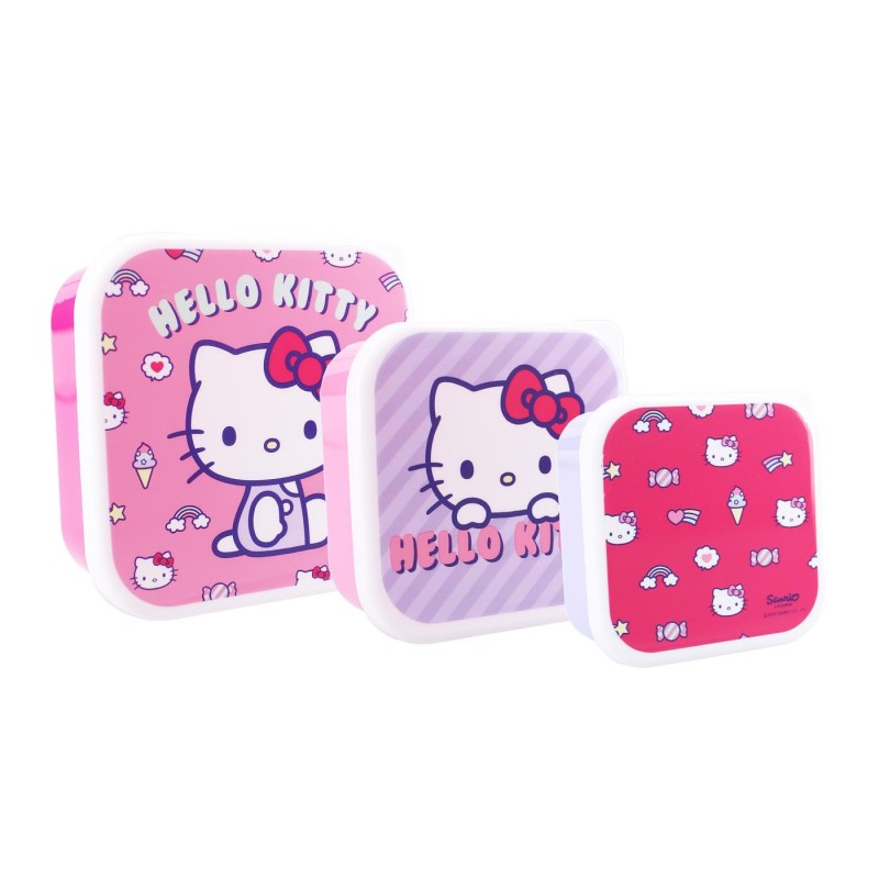 Snackboxset Hello Kitty 3-delig