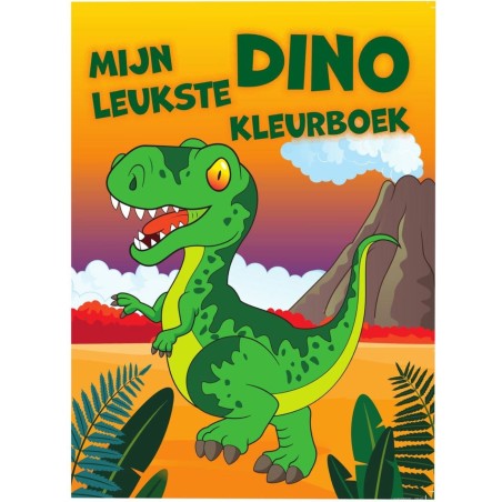 Mijn leukste dino kleurboek 48 pagina&apos;s