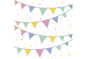 Duni Servetten Flags 33x33cm