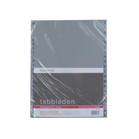 Verona tabbladen A4 23rings A-Z 20 delig