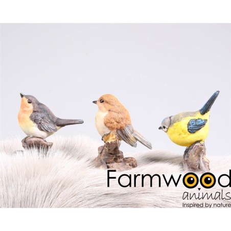 Tuinbeeld Vogel 8,5x5x10 cm