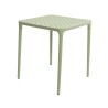 Tafel Porto kunststof 65x65cm groen