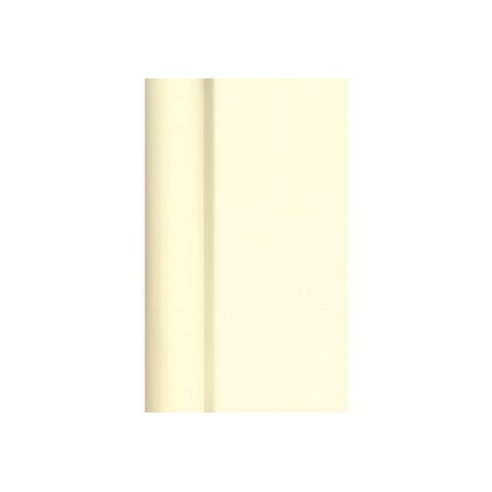 Damast tafelkleed papier118cmx8m creme