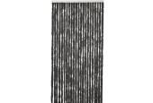 Kattenstaartgordijn 56x180 zwart