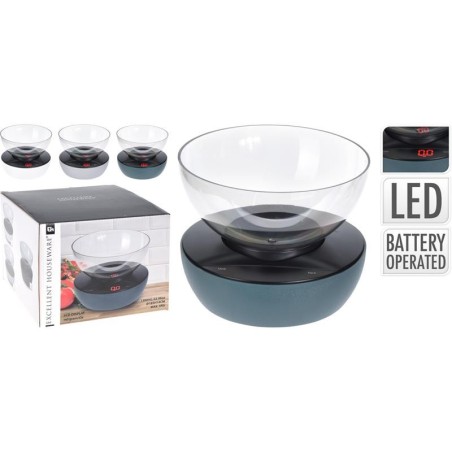 Keukenweegschaal met mengkom