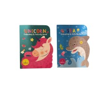 Gevormd kleur -en activiteitenboek