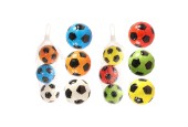 Voetballetjes 3 stuks in net Ø6cm