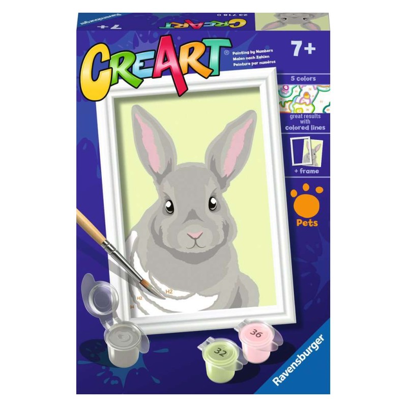 Ravensburger CreArt Gray Rabbit