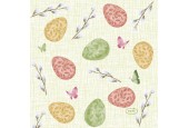 Duni Servetten Joyful Spring 24x24cm