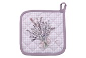 Clayre & Eef Pannenlap lavendel 20x20cm
