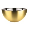 Schaal RVS Ø13cm goudkleurig