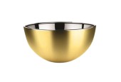 Schaal RVS Ø13cm goudkleurig