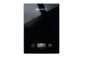 Alpina Keukenweegschaal glas 5kg zwart