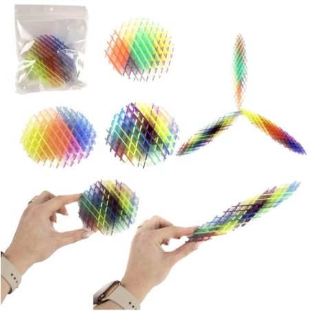 Magic Fidget Morph worm rainbow 24cm