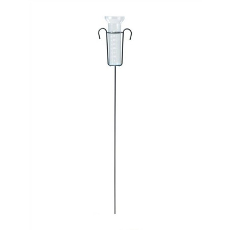 Regenmeter op metalen steel 80cm