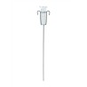 Regenmeter op metalen steel 80cm