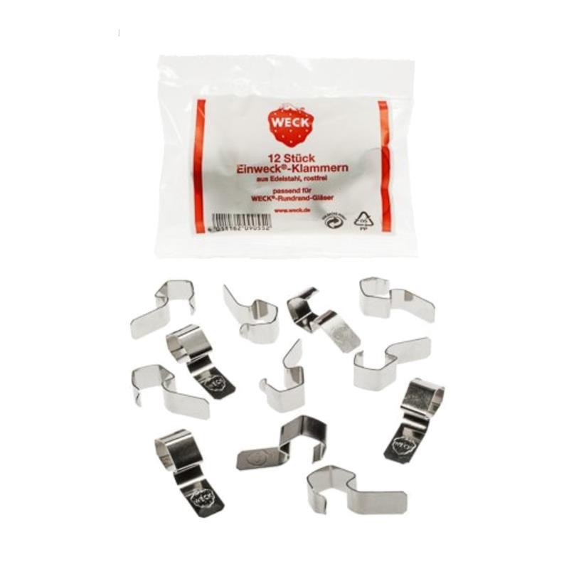 Weckklemmen zakje a 12 stuks