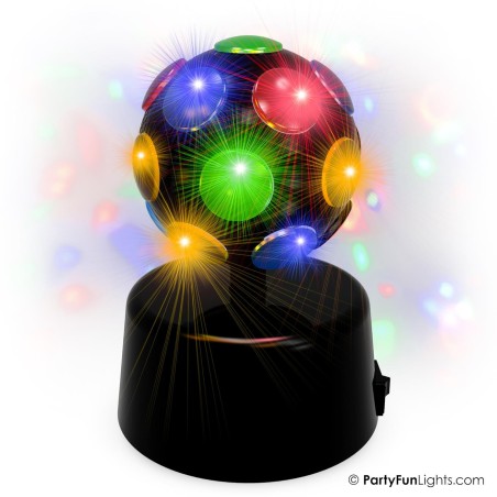 Tafelllamp Mini discobal roterend