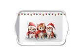 Ambiente Tray 13x21cm Funny kittens