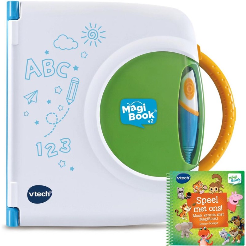 Vtech Magibook V2 starterpack groen