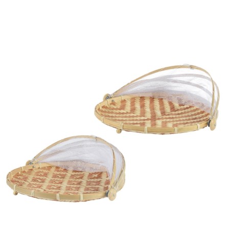 Foodcover bamboe fsc Ø35x22cm