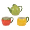 Theeset fruit dolomiet H24cm