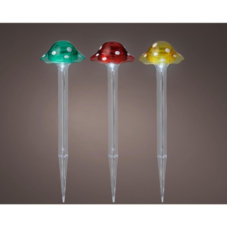 Solar Lamp Paddestoel H33.5cm