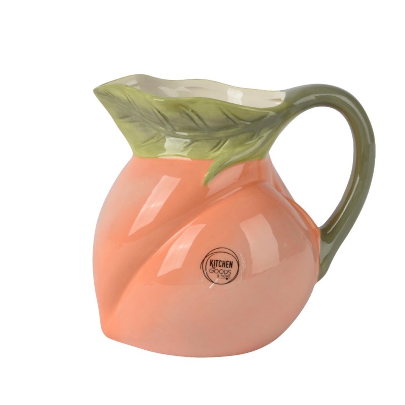 Karaf dolomiet H16cm perzikvorm