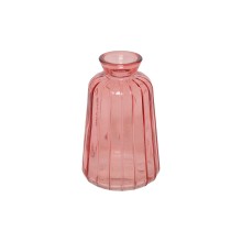 Vaas donker roze 6,5x6,5x11cm