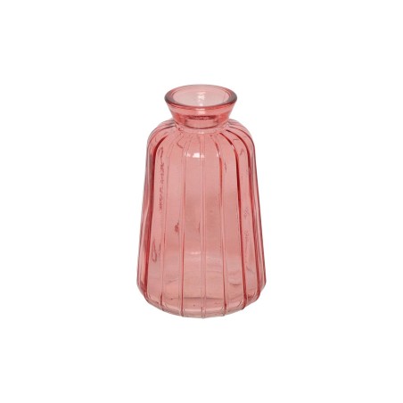 Vaas donker roze 6,5x6,5x11cm