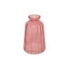 Vaas donker roze 6,5x6,5x11cm