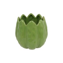 Bloempot tulp S groen 12x12x13cm