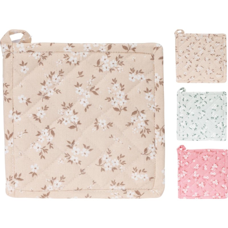 Pannenlap 20x20cm 3 ass. kleur