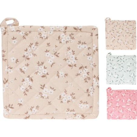 Pannenlap 20x20cm 3 ass. kleur