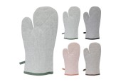 Ovenhandschoen 32x16cm 4 ass. kleur