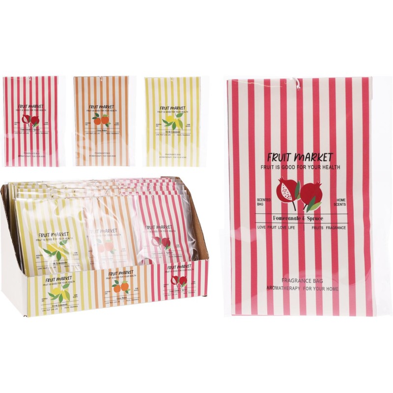 Geurzakje 9x14cm Fruit Market