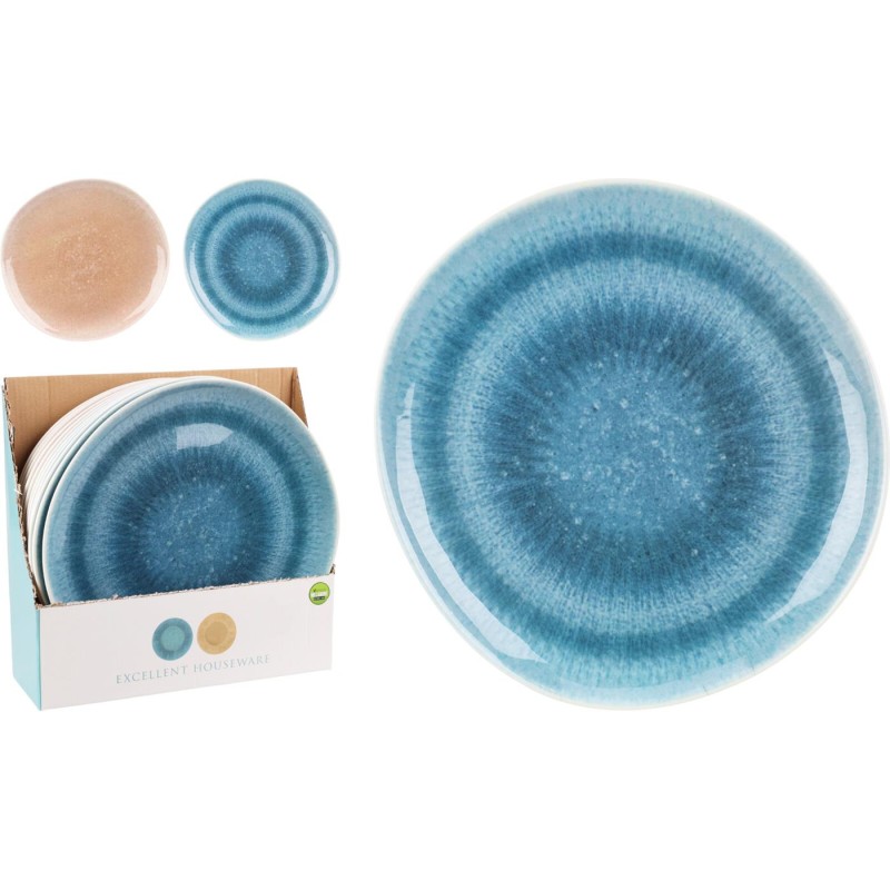 Bord melamine 260mm 2 ass. kleur