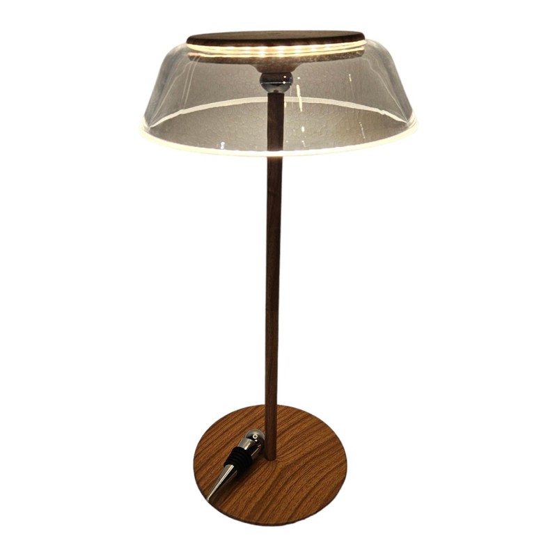 Tafellamp USB opladen Ø16,5xH33,5cm