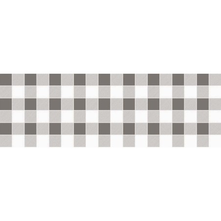 Damast papier 1,20x8m ruit grijs