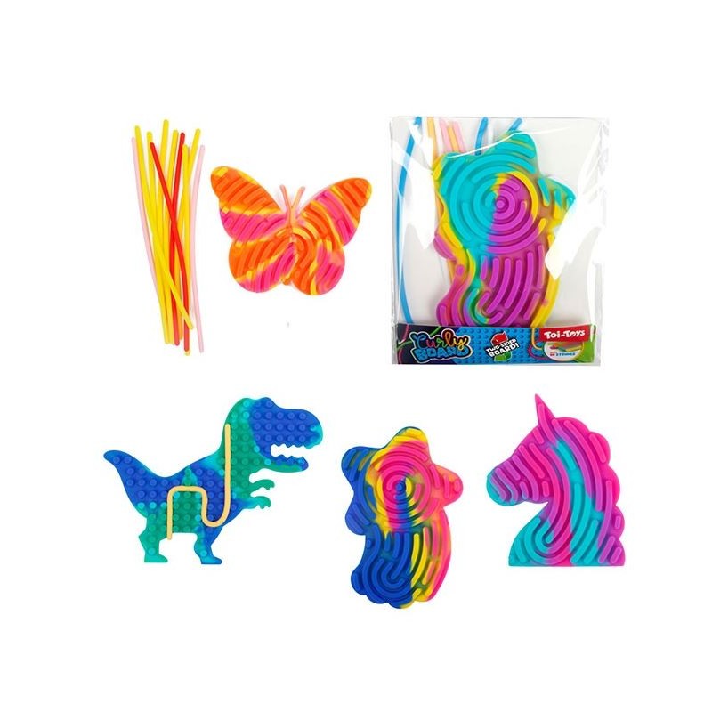 Fun Curly Board mini met 10 slierten