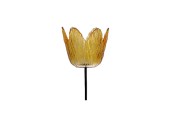 Waxinelichthouder tulp oranje Ø8,5cm