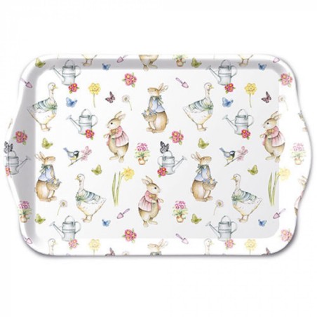 Ambiente Tray Easter garden 13x21cm