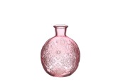 Vaas Bologna roze Ø9,5xH12cm