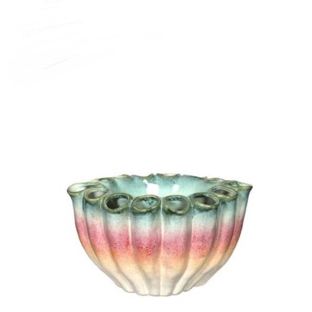 Regenboog vaas S 26,5x17,7x15,6cm