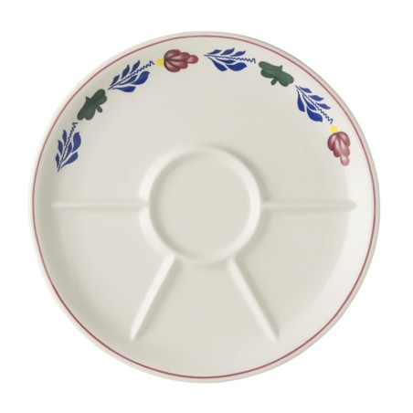 Boerenbont Fondueborden Ø27cm 6 stuks