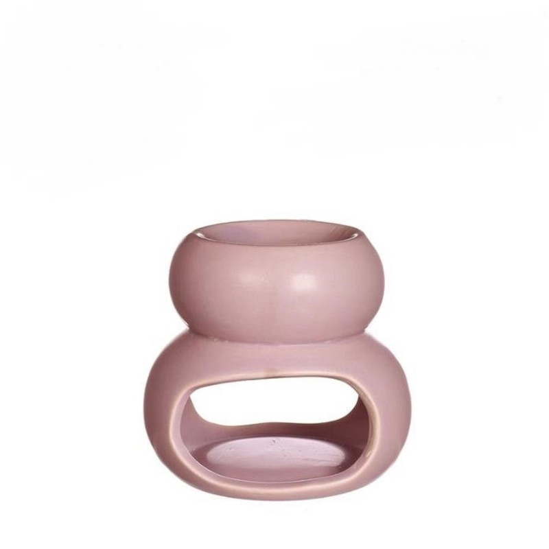 Chubby Geurbrander roze Ø10xH9cm