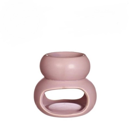 Chubby Geurbrander roze Ø10xH9cm