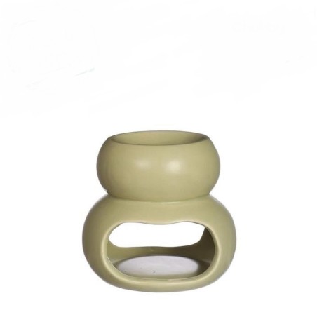 Chubby Geurbrander jade groen Ø10xH9cm